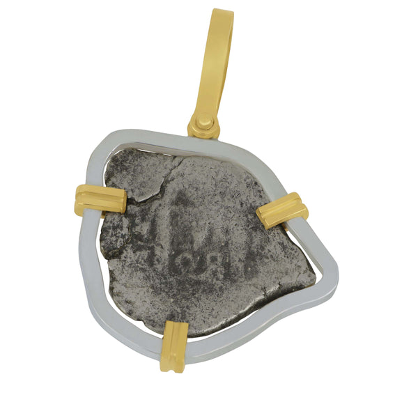 ANT/HH SS/14Y 1 REALE COB 3.3G SPANISH COIN PND