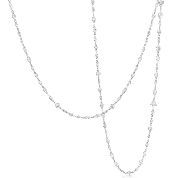 Oscar Heyman Platinum Diamond Necklace