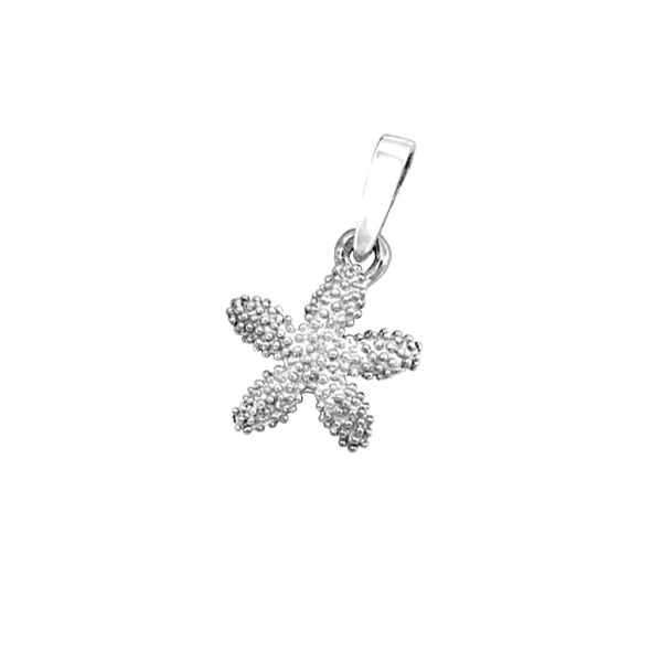 Sterling Silver Knobby Starfish Pendant