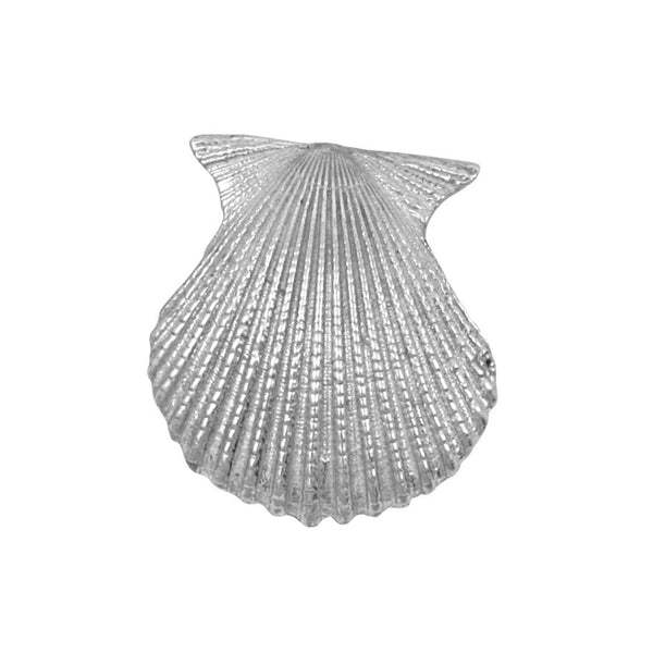Sterling Silver Scallop Shell Pendant