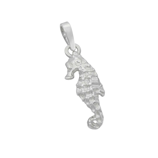 Sterling Silver Small Seahorse Pendant