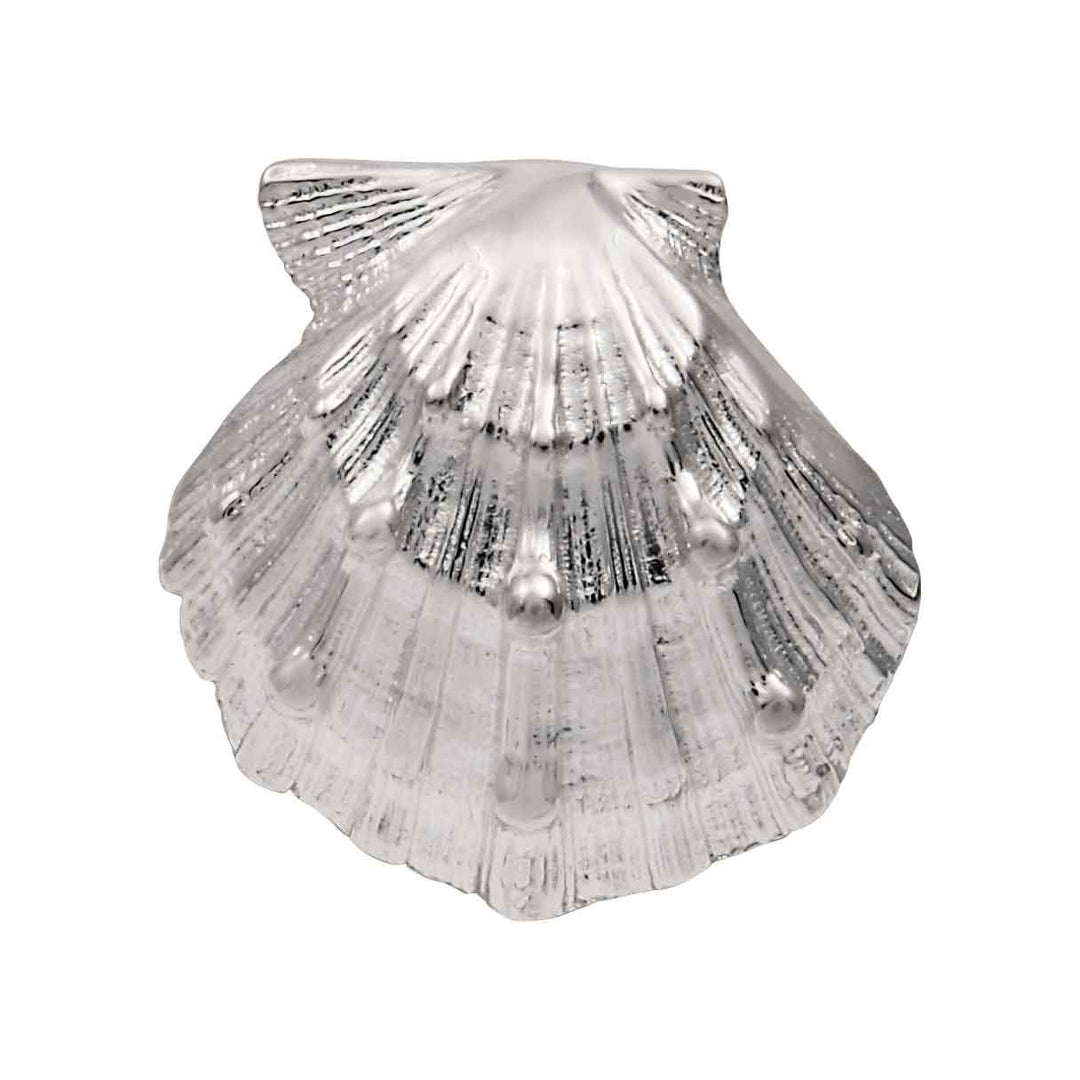 Sterling Silver Small Lion's Paw Shell Pendant