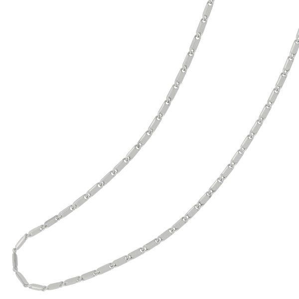 Sterling Silver 1.5mm Lumachina Link Chain 18