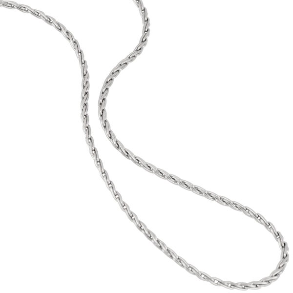 Sterling Silver 1.8mm Parissian Wheat Chain 24