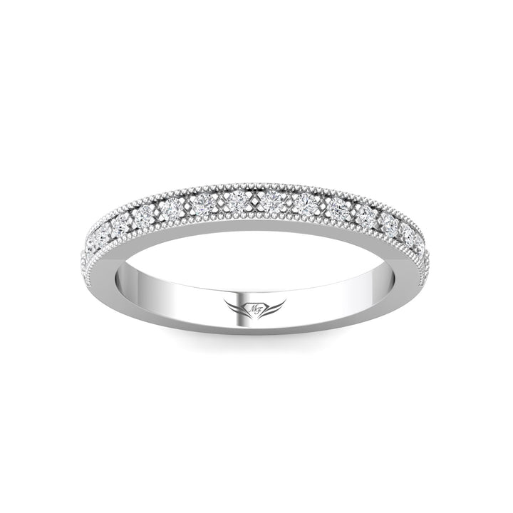 Micropave Wedding Band from the Micropave collection