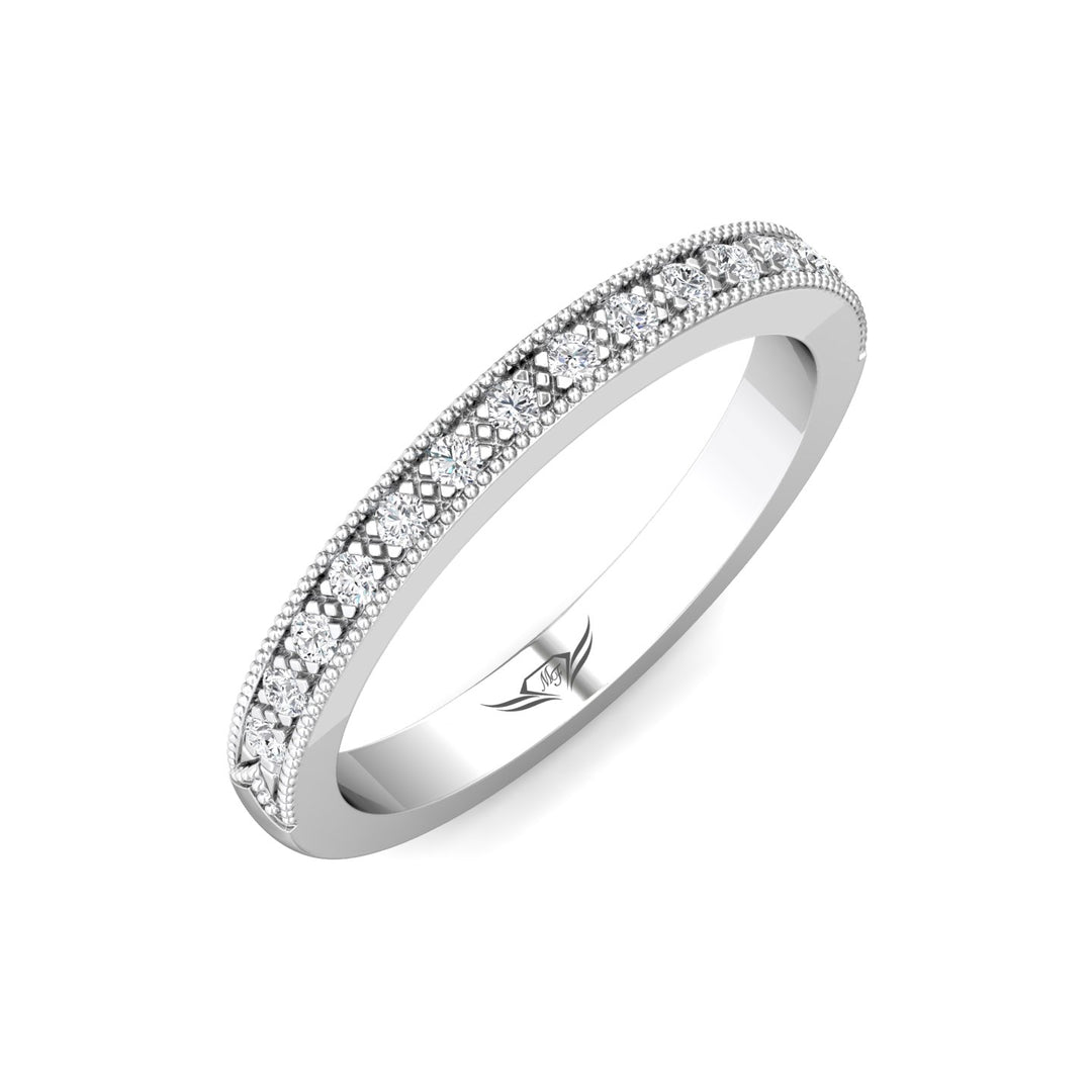 Micropave Wedding Band from the Micropave collection