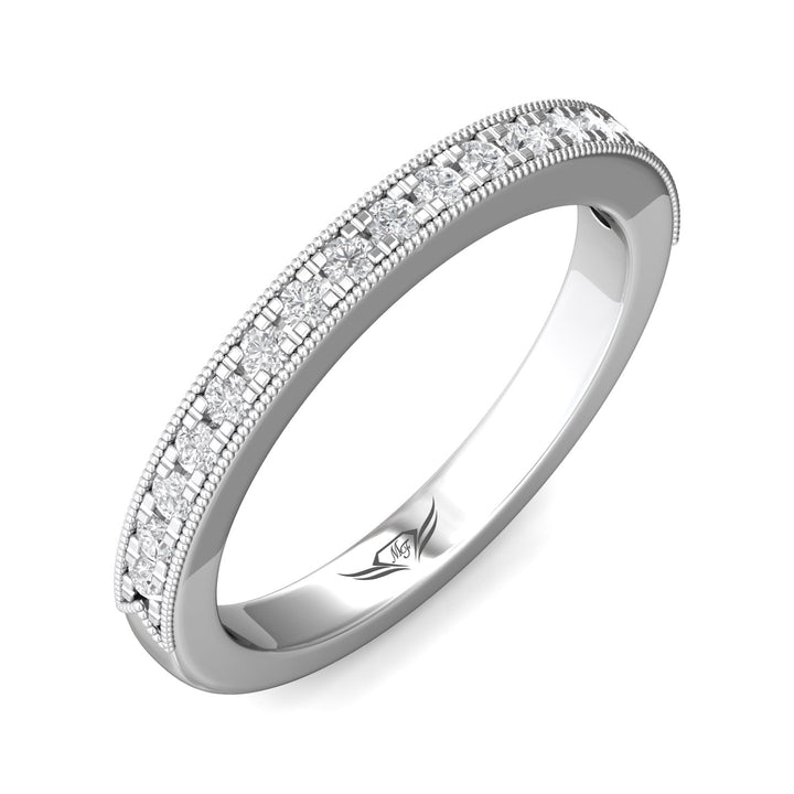 Micropave Wedding Band from the Micropave collection