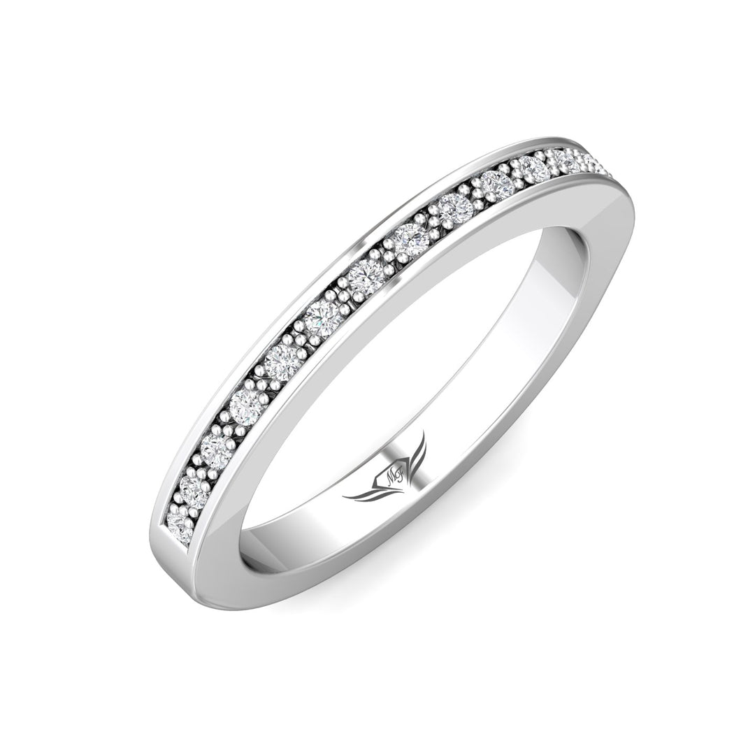Micropave Wedding Band from the Micropave collection