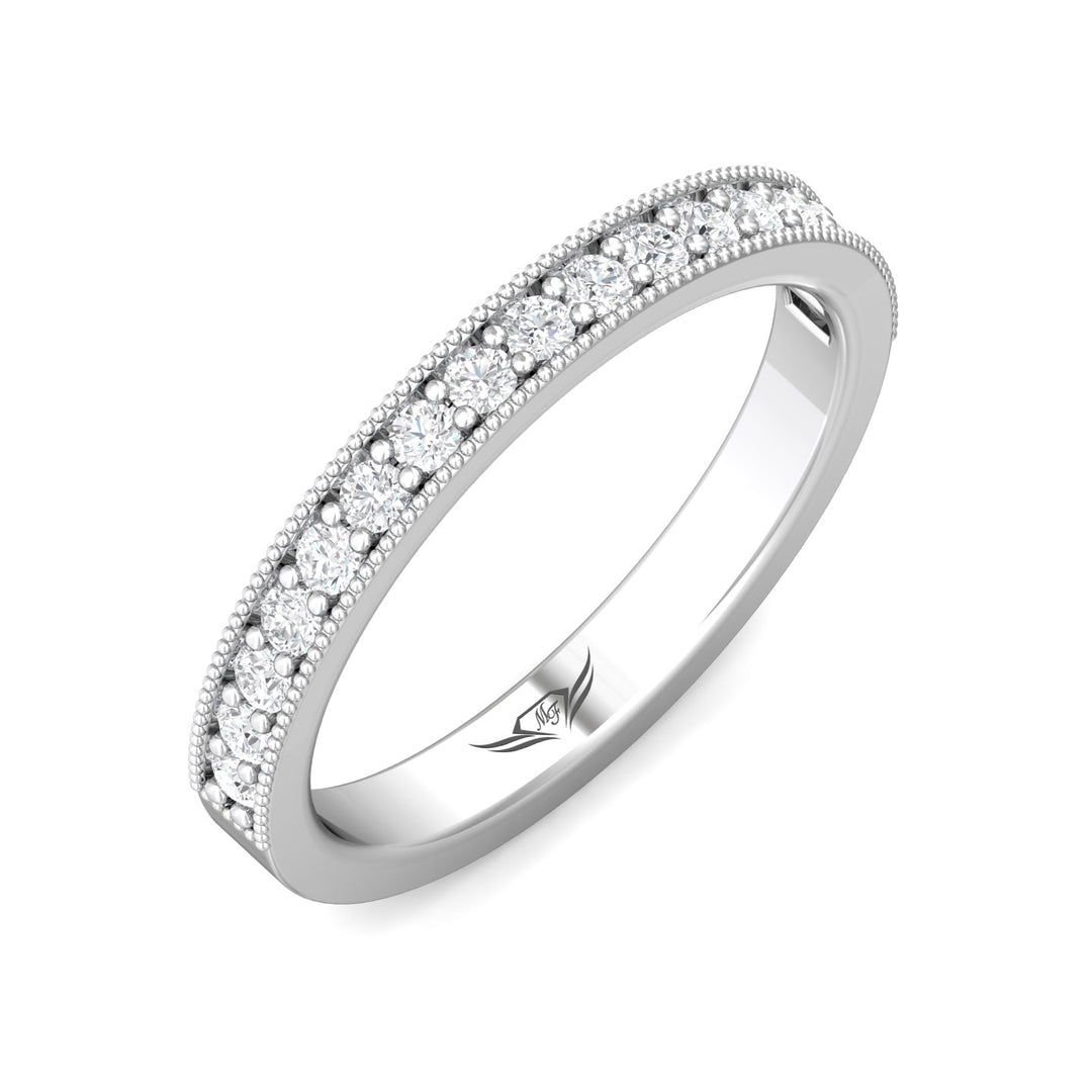Micropave Wedding Band from the Micropave collection