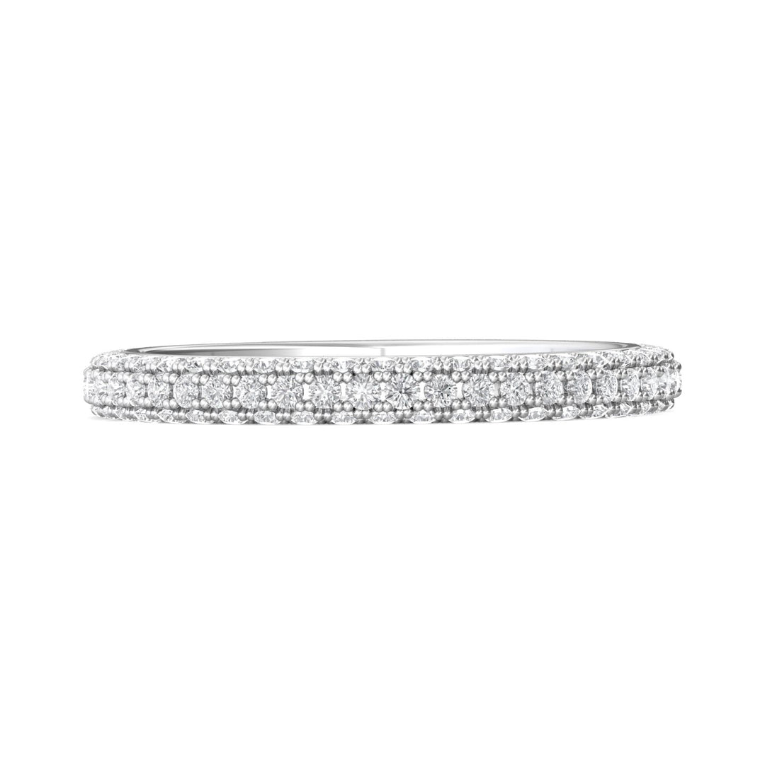 Micropave Wedding Band from the Micropave collection
