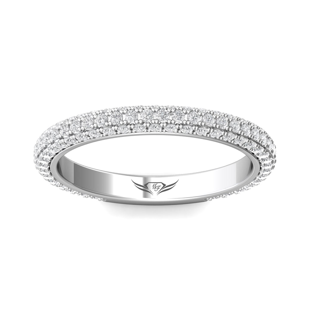 Micropave Wedding Band from the Micropave collection