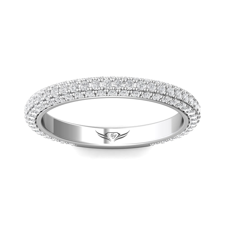 Micropave Wedding Band from the Micropave collection
