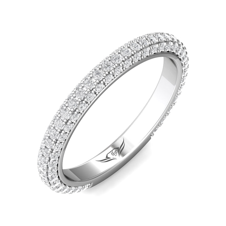Micropave Wedding Band from the Micropave collection