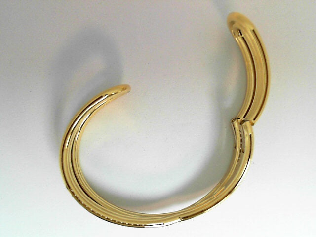 Roberto Coin Cialoma 18K Yellow Gold Bangle - Letter X
