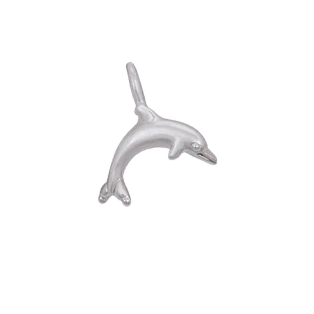 Sterling Silver Small Dolphin Pendant