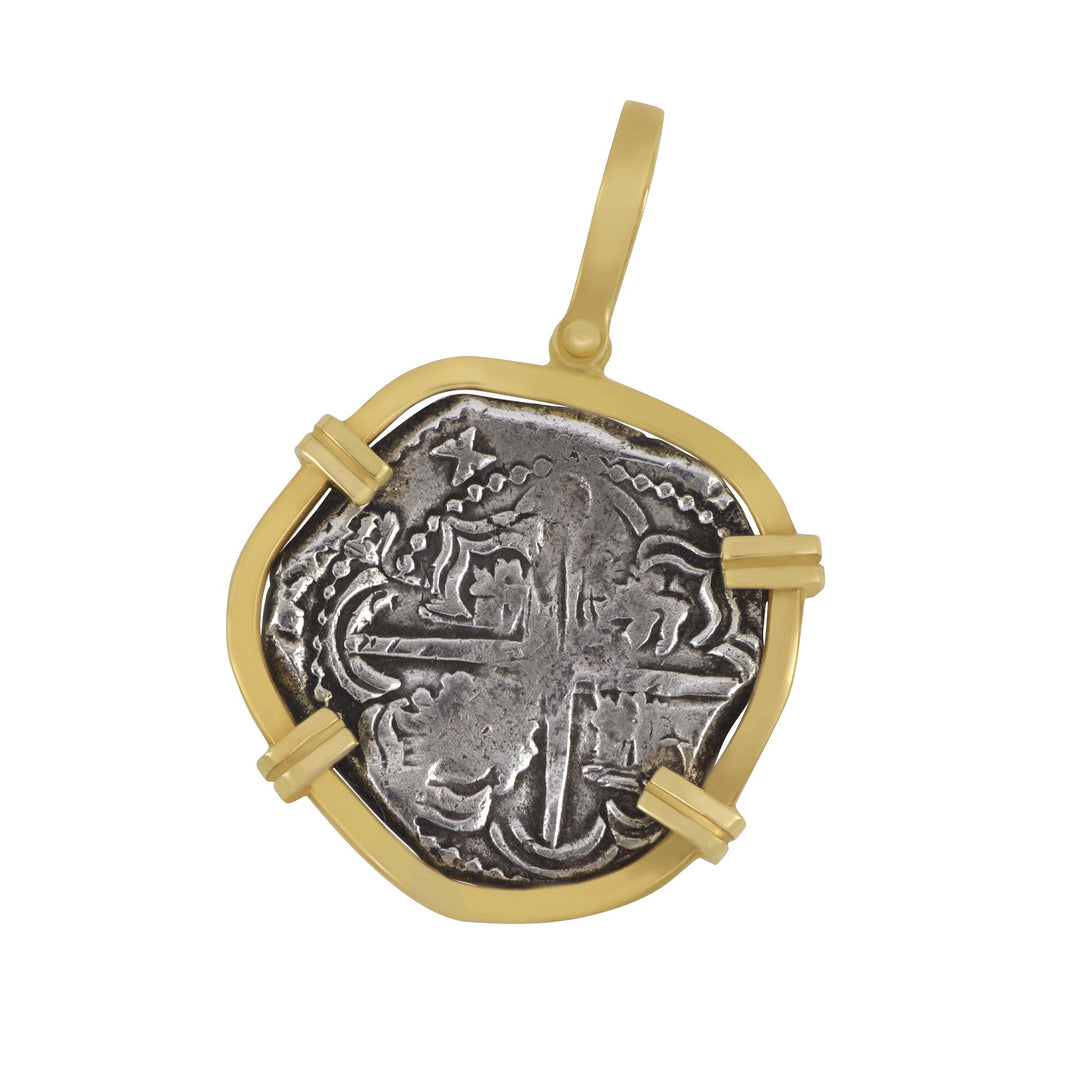 ANT 14Y  2 RL PHIII POT 6.6GR GRD 2 Atocha Certified Pendant