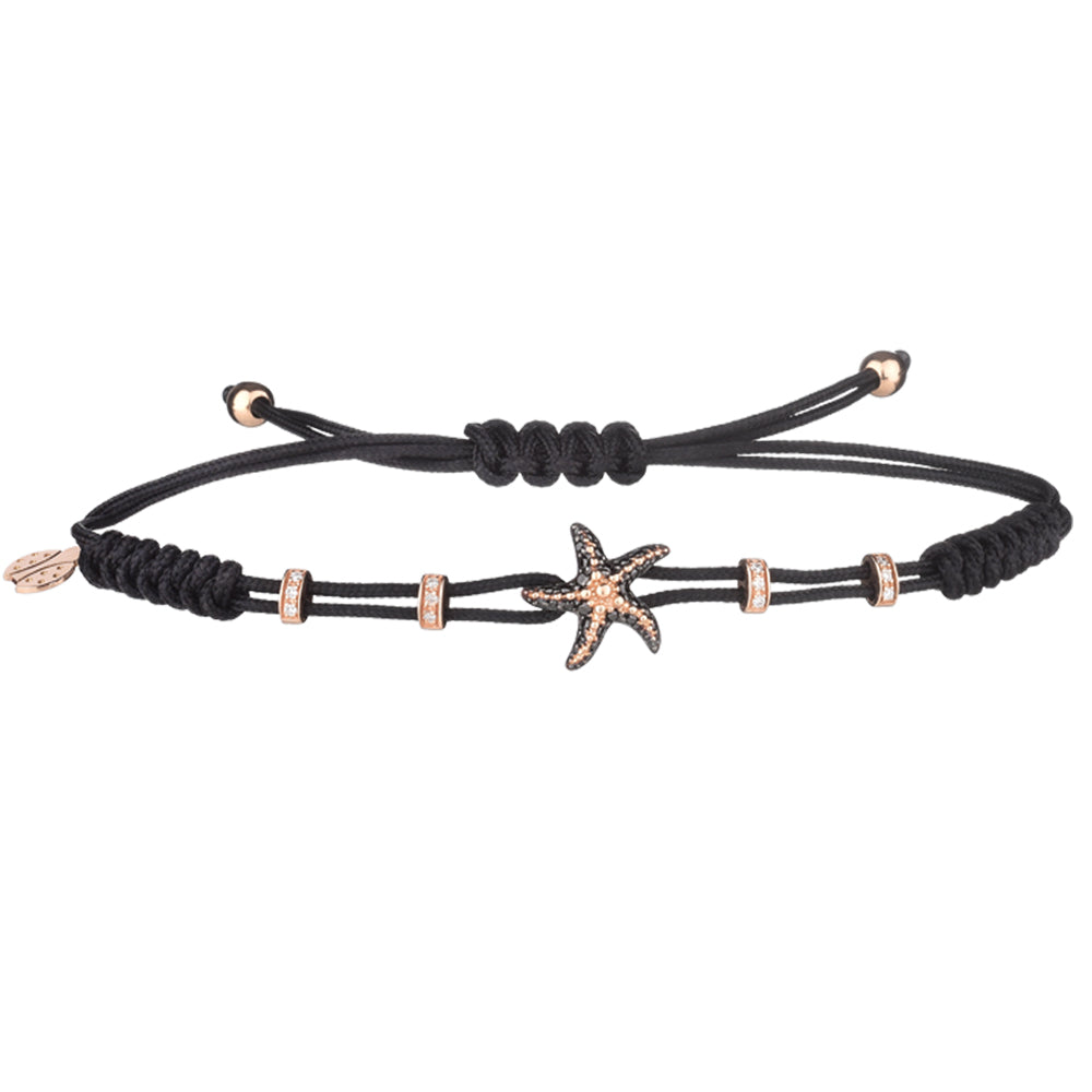 Pippo Perez Gold Starfish Bracelet with Diamonds