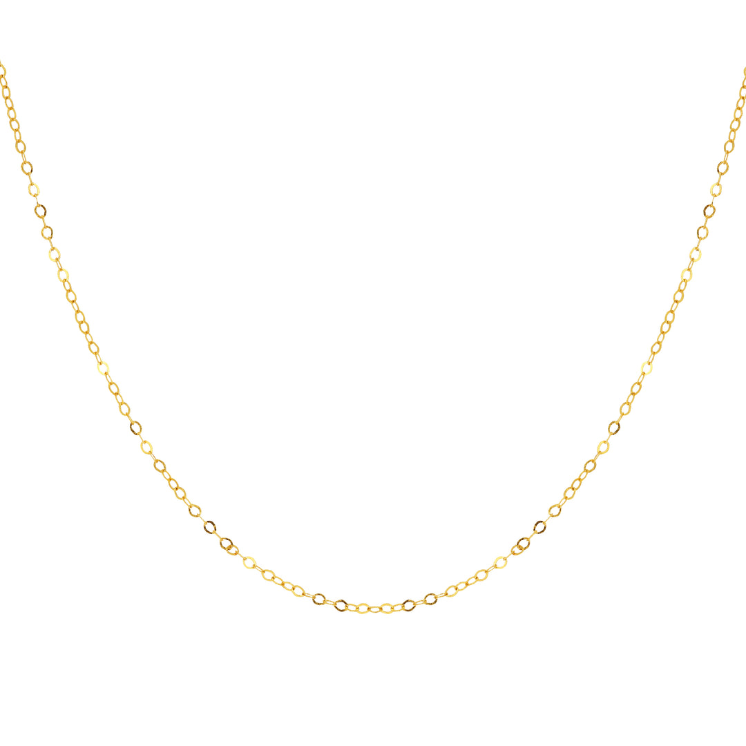 Rachel Reid 14K Yellow Gold Cable Chain – 16", 18", 20"