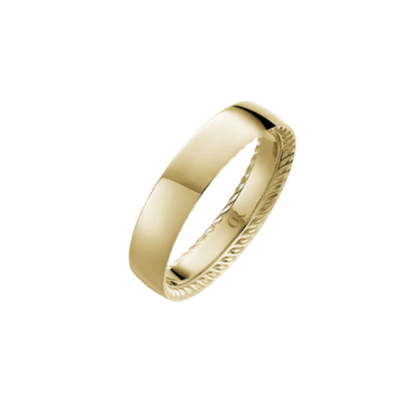 CrownRing Classic 14K Yellow 6.00mm Wedding Band
