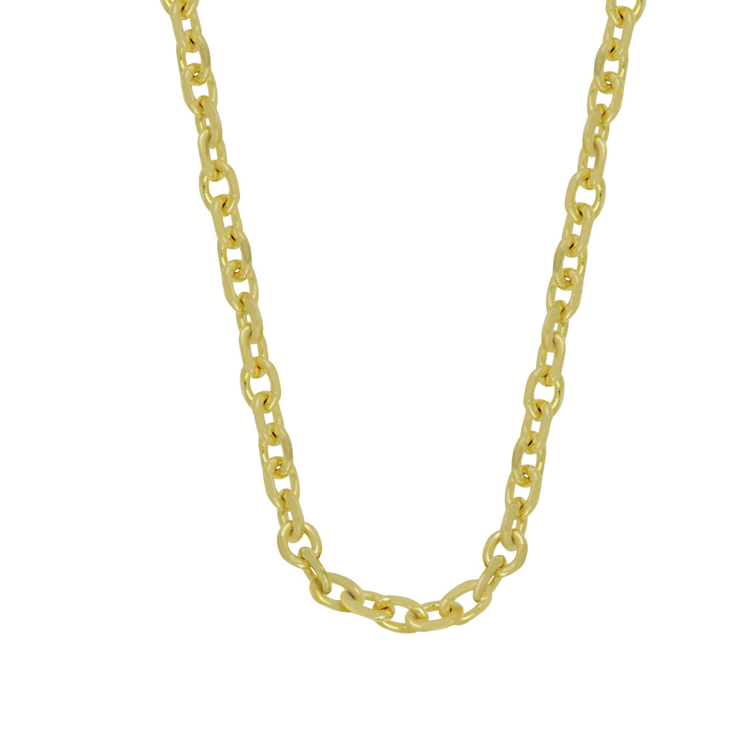 14K Yellow Gold 2.5mm Ultralight Cable Chain, 7.7g, 24"