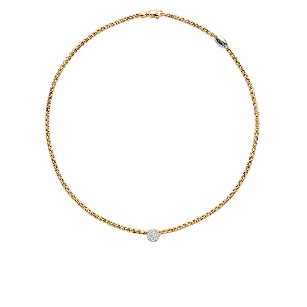 FOPE 18YW FLEX THIN WOVN W/1 RND ROND D=.22 TW G/VS1 NK 16