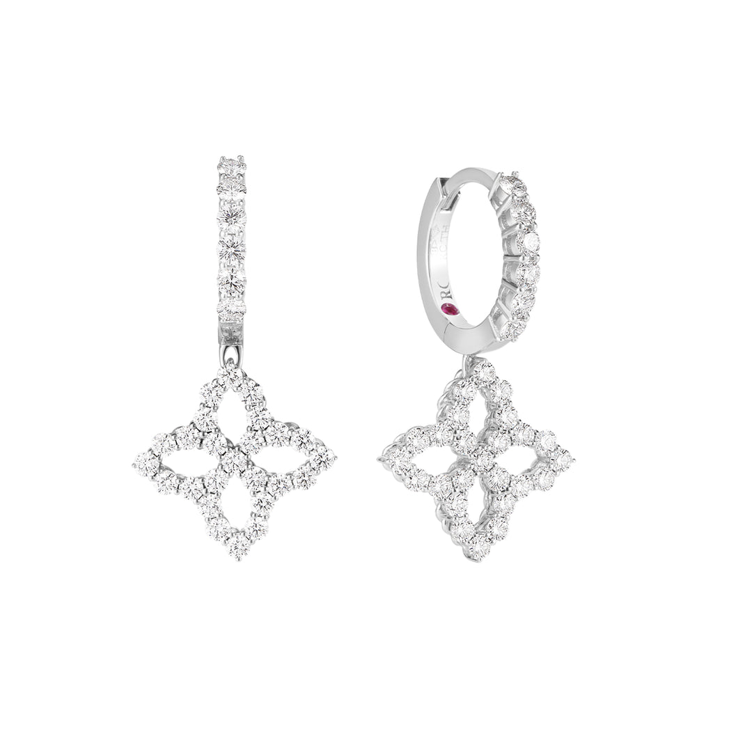 Roberto Coin 18K Gold Princess Diamond Earrings