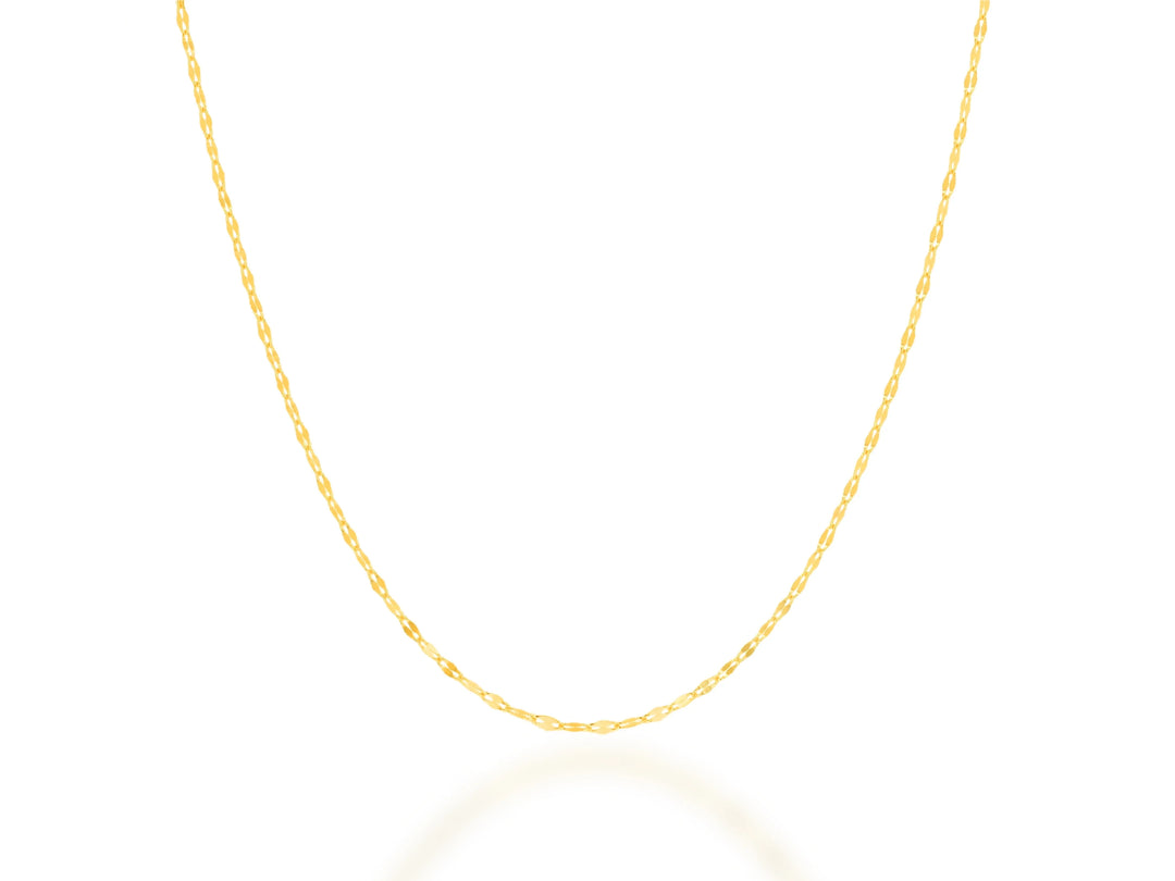 Rachel Reid 14k Yellow Gold Mini Shimmer 16" Chain