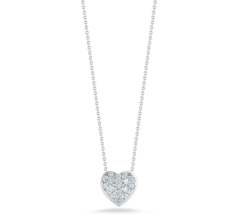 M RCO 18W PUFFED HEART D=.15TW PND 16-18" ADJ