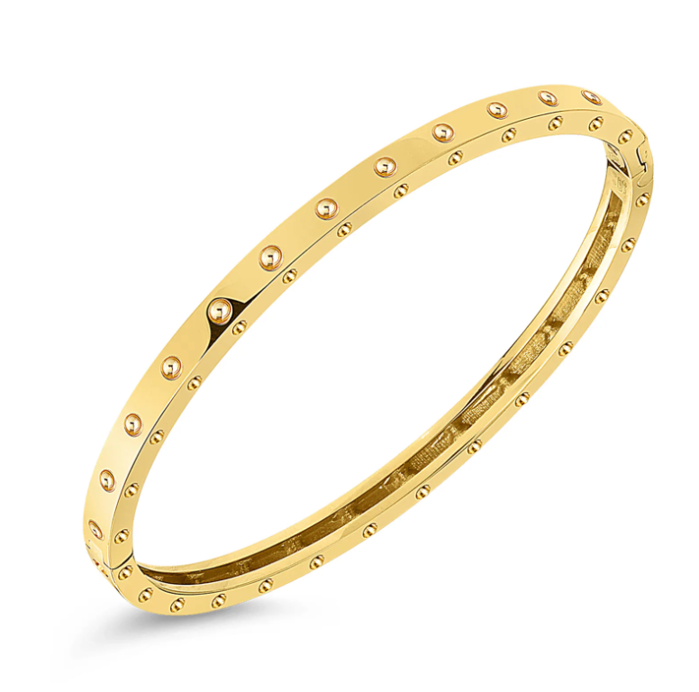 Roberto Coin Symphony 18K Yellow Gold Bangle - Pois Moi