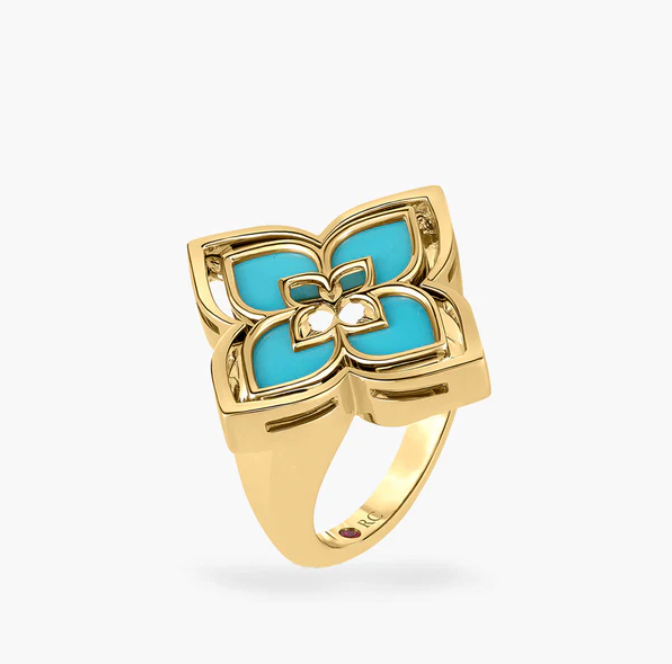 Roberto Coin Pirouette 18K Yellow Gold Ring
