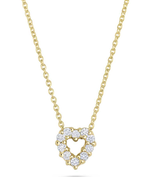 Roberto Coin 18K Yellow Gold Pendant - Heart