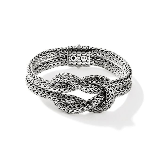 John Hardy Sterling Silver Love Knot Bracelet