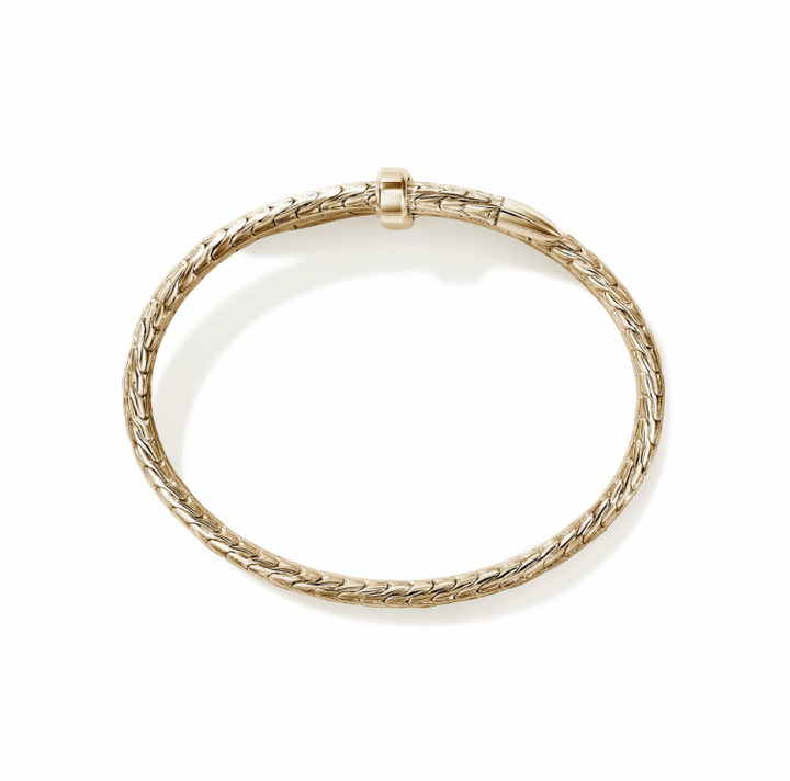 John Hardy 14K Yellow Gold Spear Bypass Bracelet