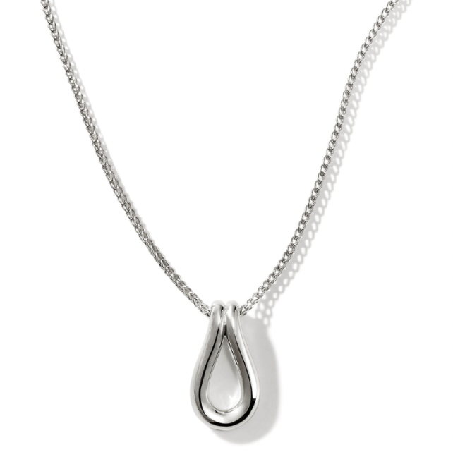 John Hardy Sterling Silver Surf Necklace