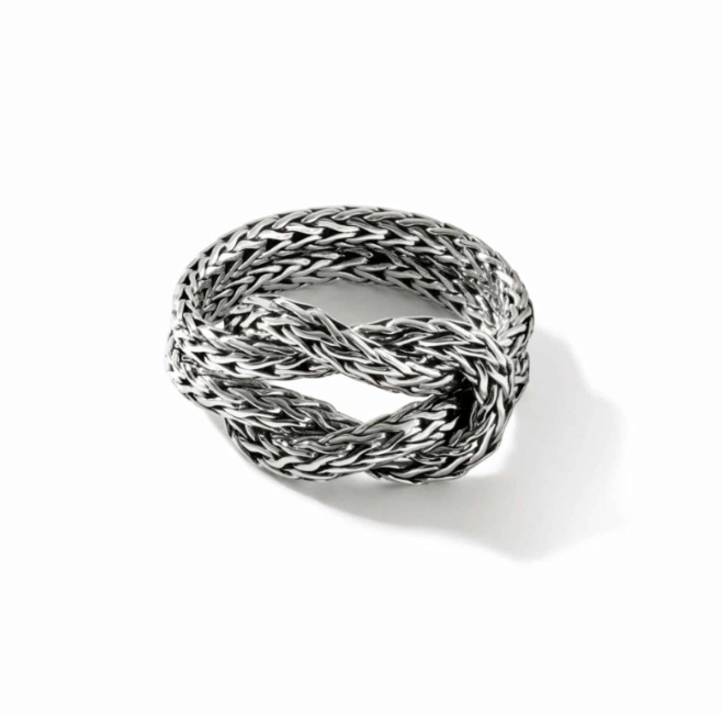 John Hardy Sterling Silver Love Knot Ring