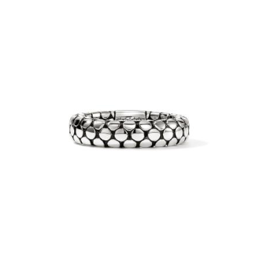 John Hardy Sterling Silver Dot Ring