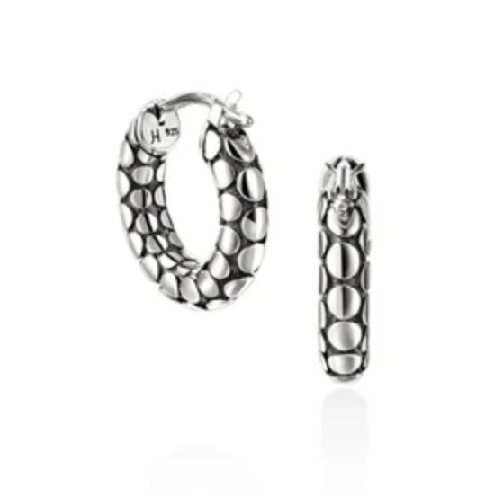 John Hardy Sterling Silver Hoop Earrings