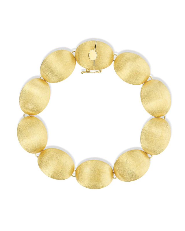 Nanis 18K Yellow Gold Link Bracelet 8