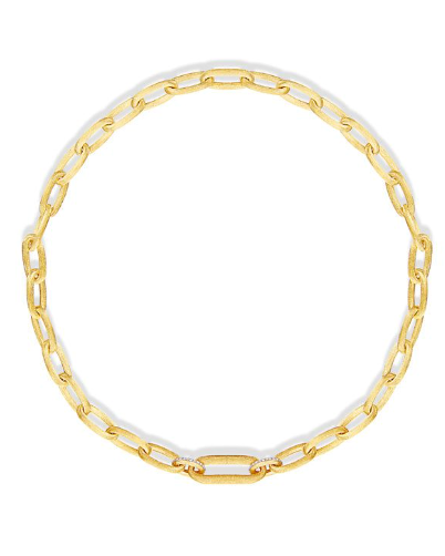 Nanis 18K Yellow Gold Libera 0.28 ctw Diamond Necklace, 18"