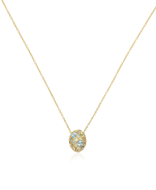 Nanis 18K Yellow Gold 0.24 ctw Diamond Necklace