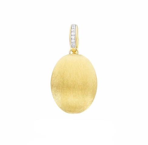 Nanis 18K Yellow Gold 0.04 ctw Diamond Pendant