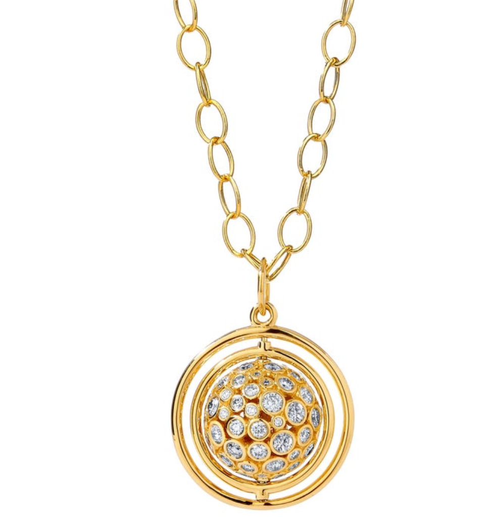 Syna 18K Yellow Gold 3.00 ctw Diamond Pendant