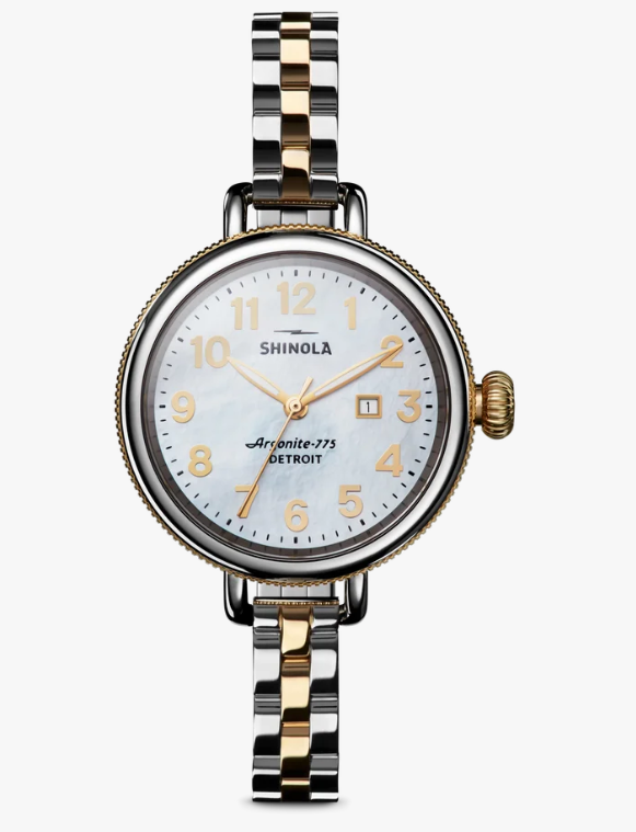 Shinola Ladies Stainless Steel Birdy Watch