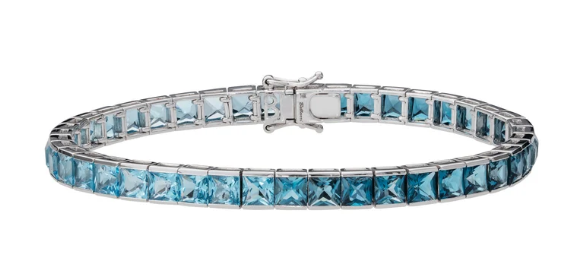 Bellarri Eternal Love Blue Topaz Bracelet