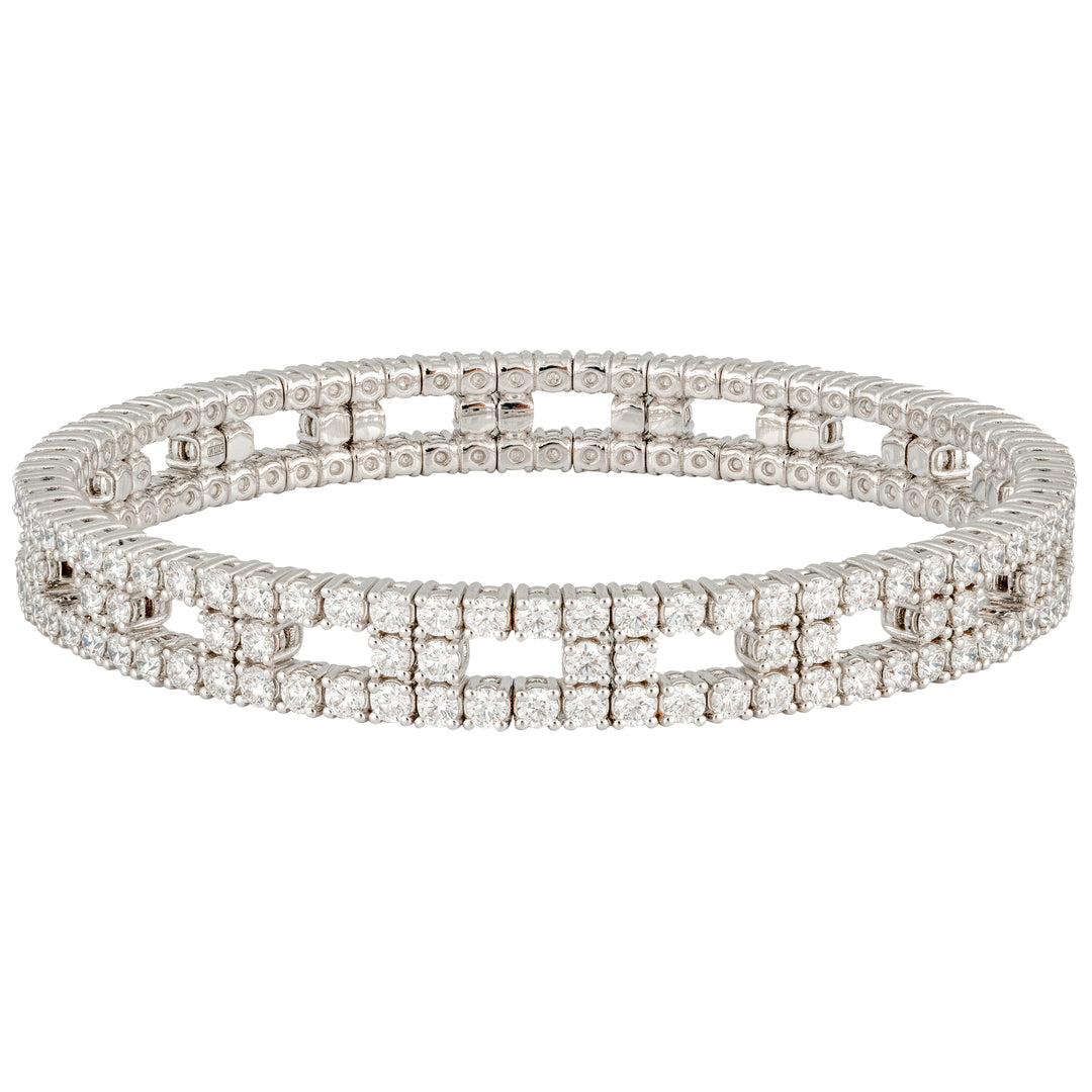 ZYDO Window Stretch Bracelet with Diamonds