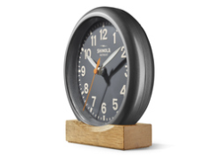 Shinola 6" Grey Dial Desk Clock