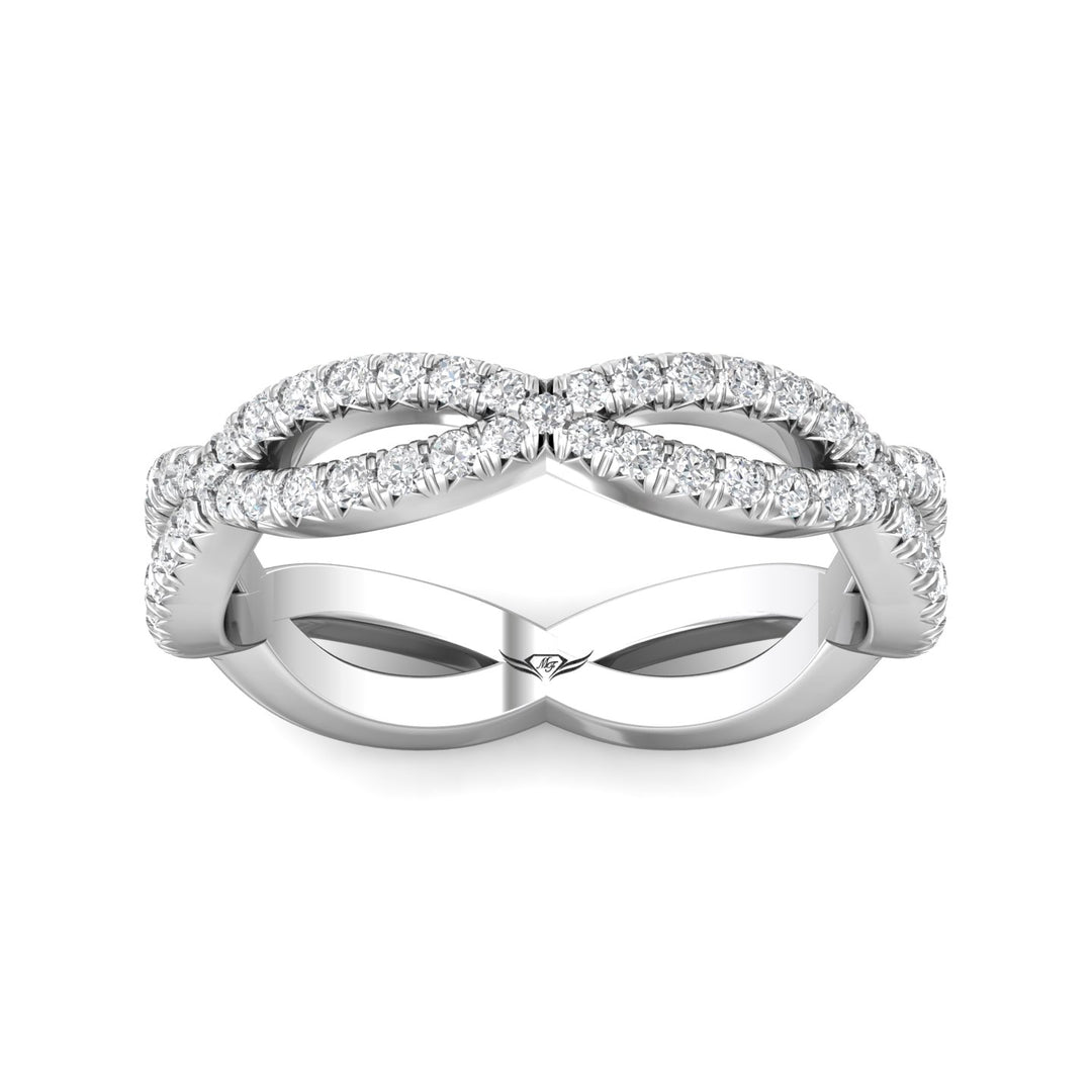 Micropave Wedding Band from the Micropave collection