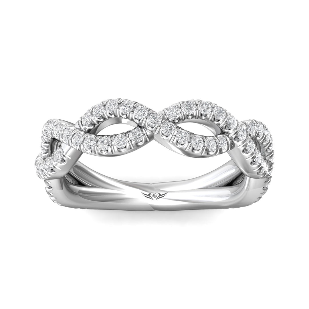 Micropave Wedding Band from the Micropave collection