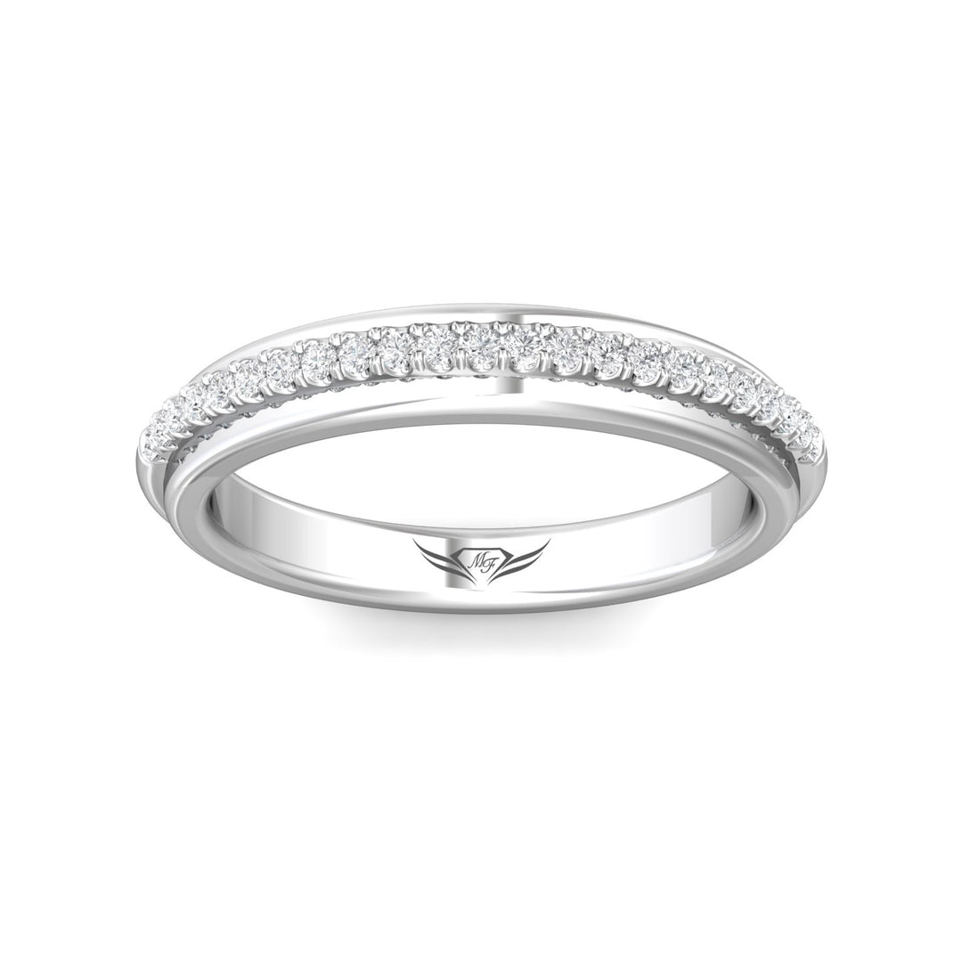 Micropave Wedding Band from the Micropave collection