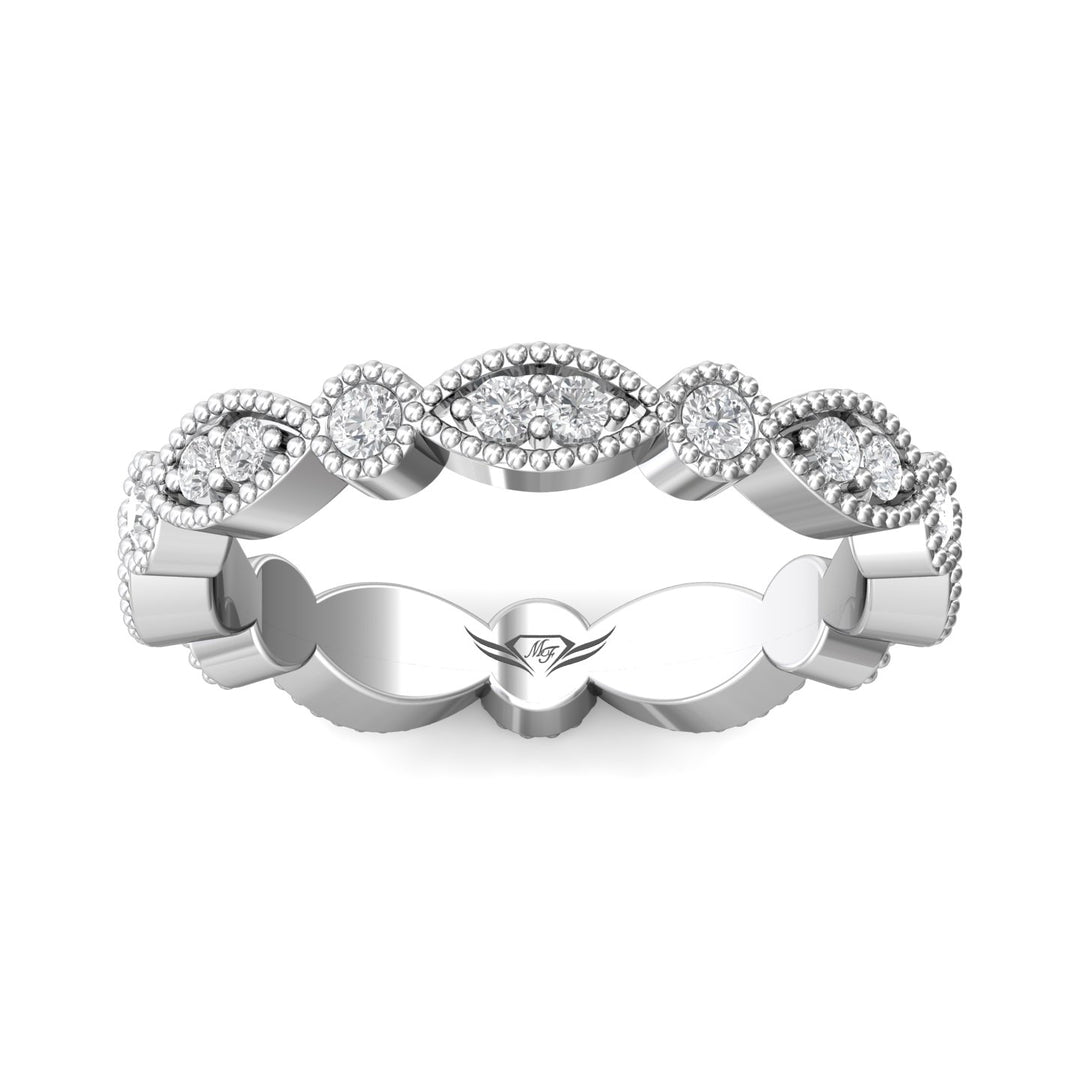 Micropave Wedding Band from the Micropave collection